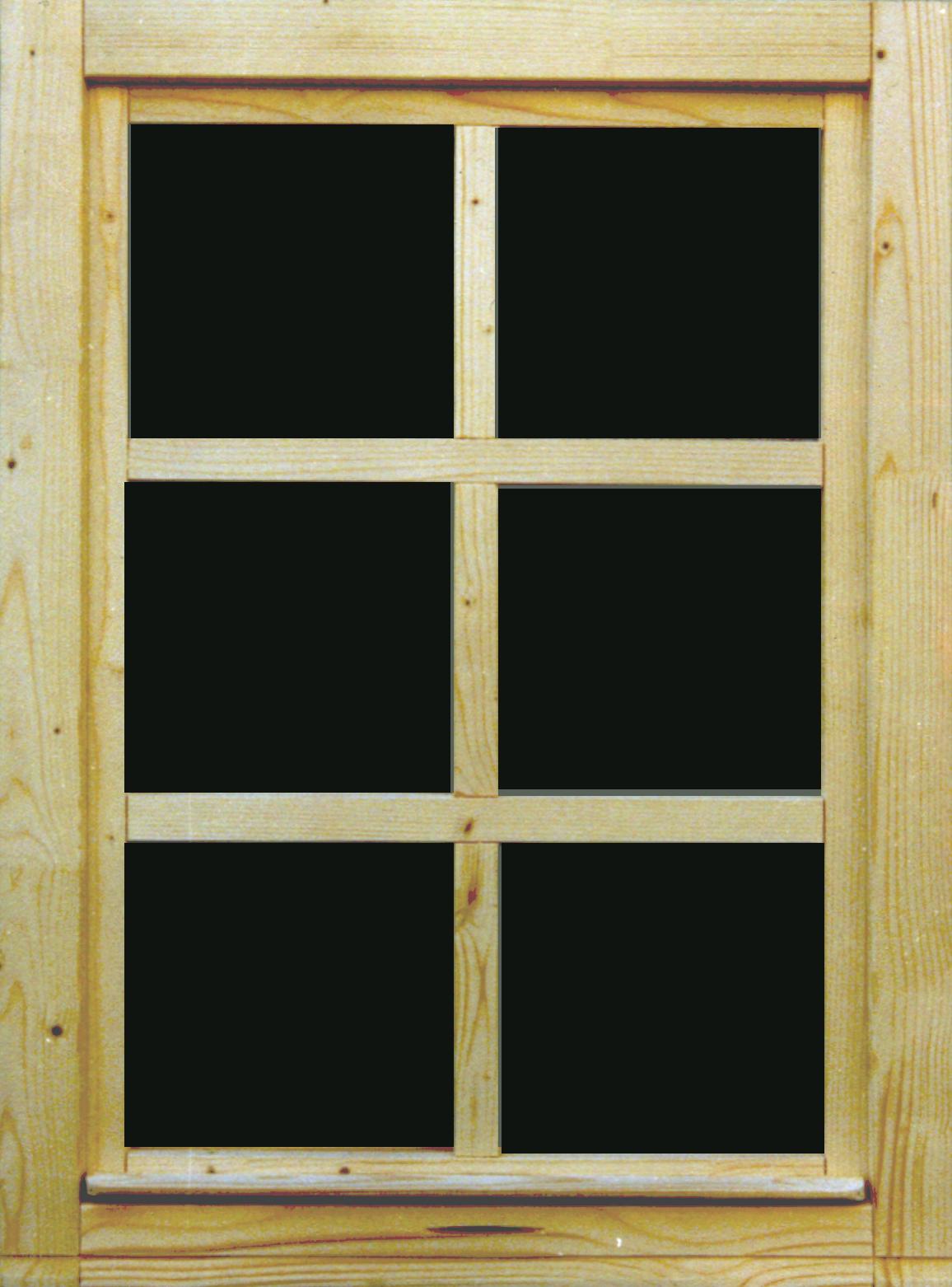 Egyenes osztott oldalt nyíló ablak